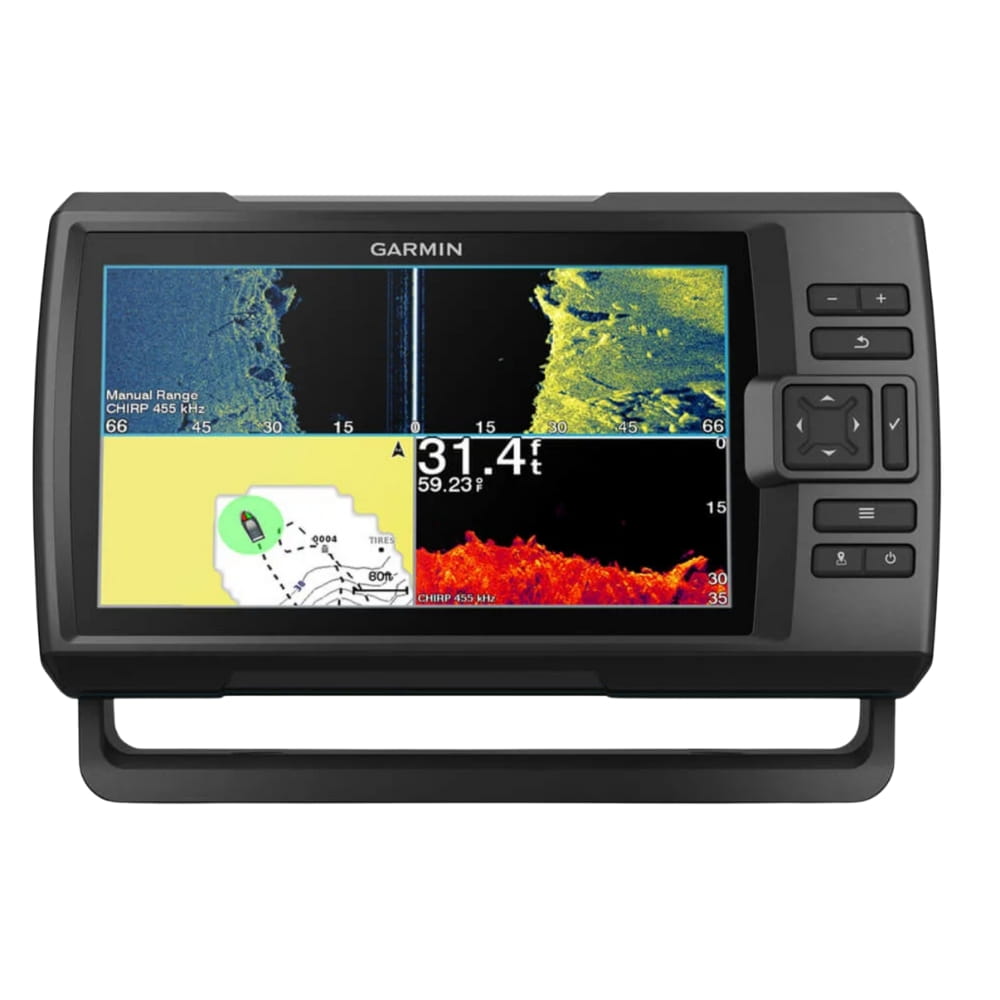 Garmin Fishfinder Striker Vivid 9sv + Transducer