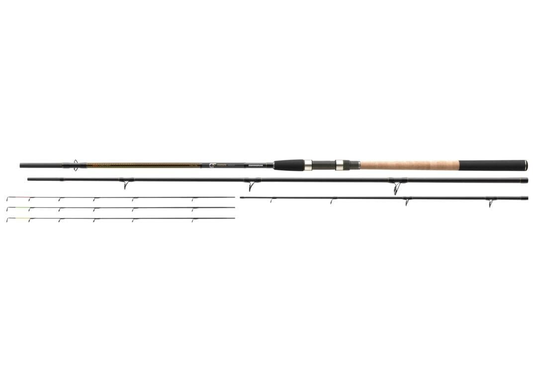 Cormoran GF Feeder Pro UP 360cm 80-230g – Bild 2, Angelrute, Teleskoprute, mehrteilig, Korkgriff, schwarz