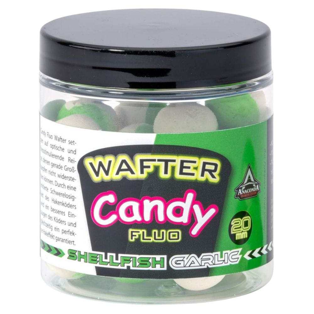 Anaconda Candy Fluo Wafter Češnjak/Školjkaši 20 mm