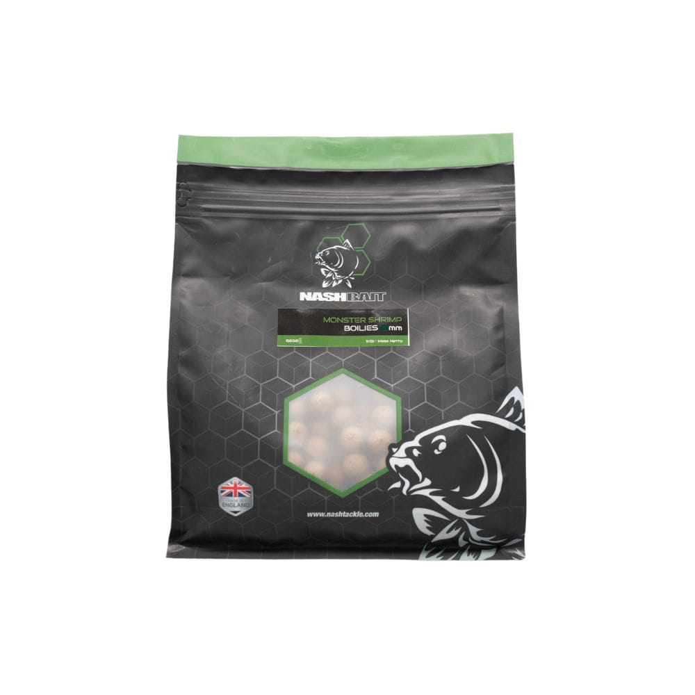 Nash Monster Shrimp Boilies 20 mm 1 kg Nash Monster Shrimp Boilies 20 mm 1 kg