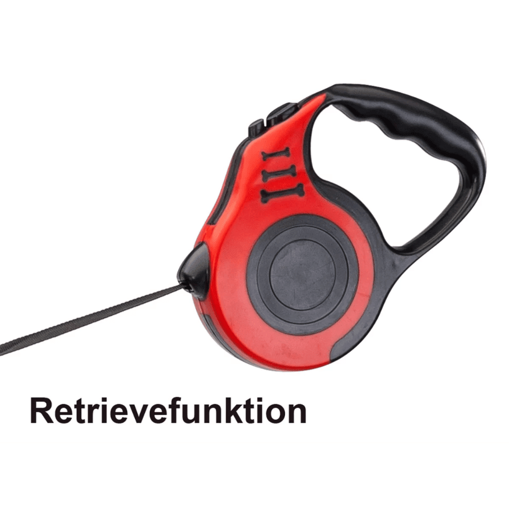 Rettungsleine, Teleskopisch, Rundführung, Kordelzug, Retoure Funktion