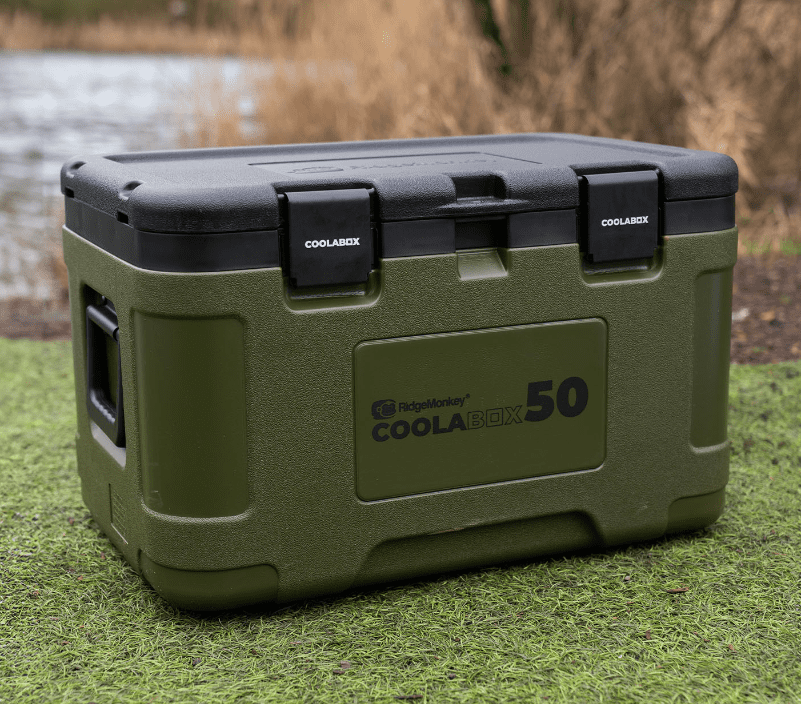 Kühlbox, Kühlbox 50, Feldkühlbox, Grün, Kofferform