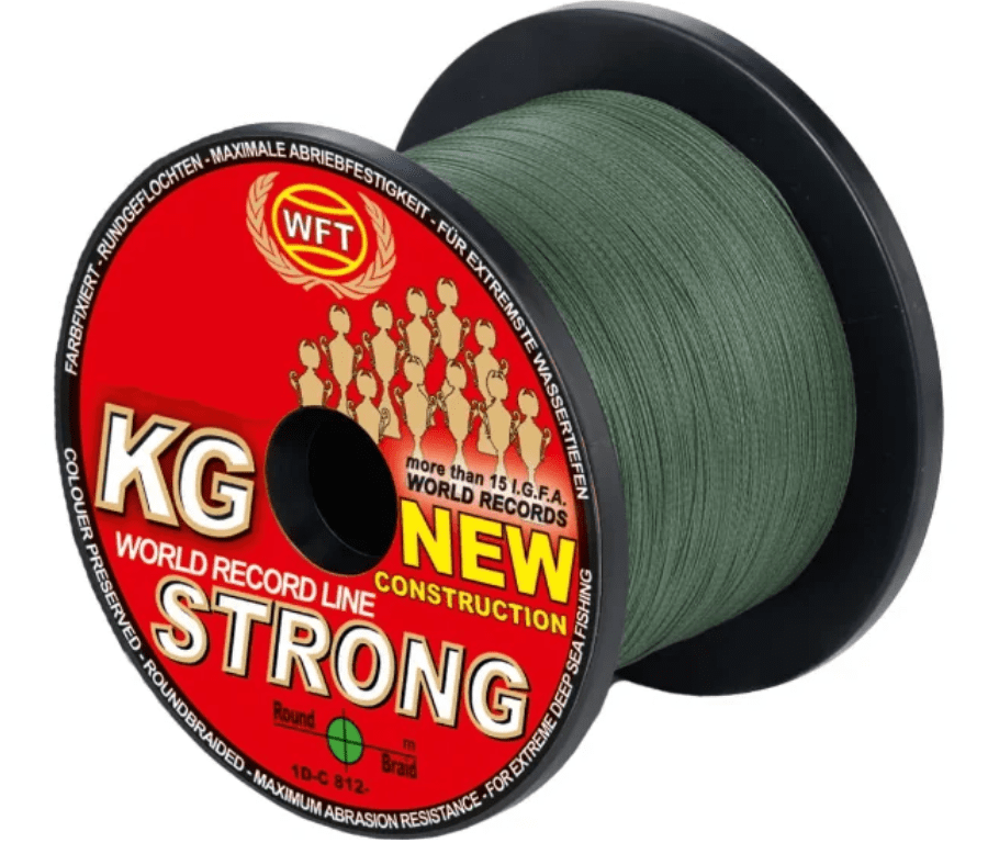 WFT KG Strong 0,52 mm 600 m 86 kg Green Draht, Eishockey-Puck, Eisbahn, Eislaufen, Sport