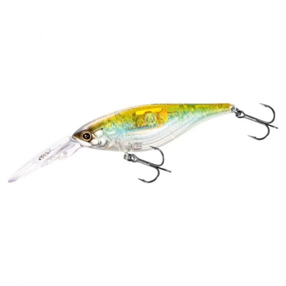 Shimano Bantam Enber 60SP FB 6cm 6g Chi Ayu, Fishing lure, Crankbait, Lure with treble hooks, Yellow-green, Plastic lure