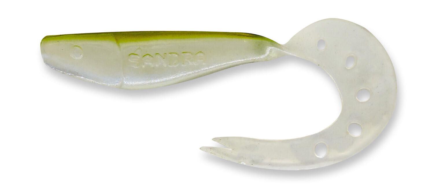 SX Sandra Shad 15 cm (6") Blue Pearl / Bodden Green 2 pieces Elektronik, Hardware