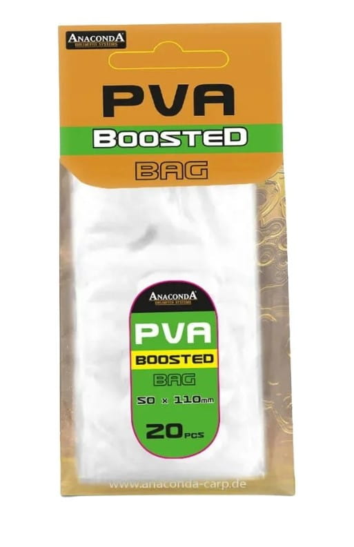 Anaconda Boosted PVA Bags 20stk 70x130mm Flasche