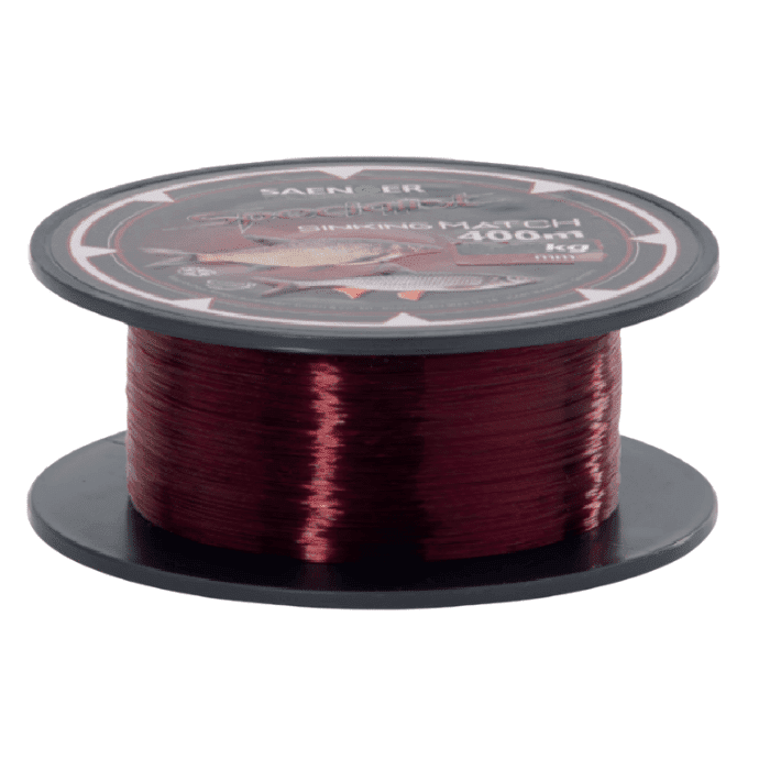 Sänger Specialist Sinking Match 0,18 mm 4,10 kg 400 Meter red brown burgundy Neu 2022
