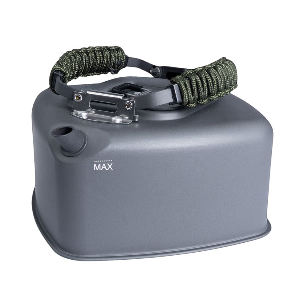 Ridge Monkey Square Kettle - Quadratischer Wasserkocher - Large 1,1 Liter Paracord Edition Ridge Monkey Square Kettle - Quadratischer Wasserkocher - Large 1,1 Liter Paracord Edition