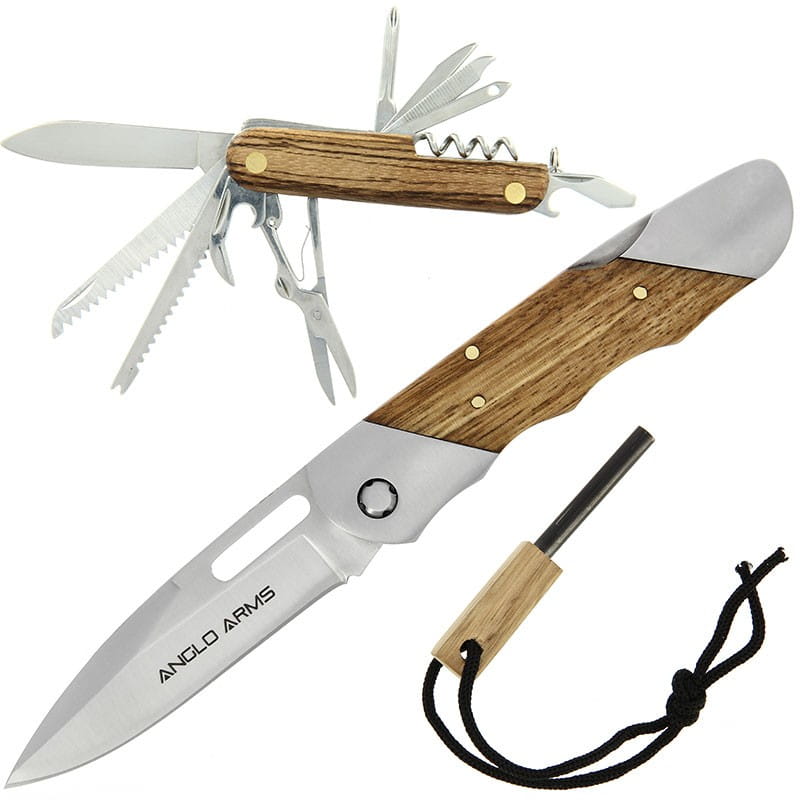 Anglo Arms Classic Set Lock Knife Accendifuoco multiutensile