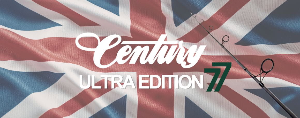 Angeln, Angeln Ausrüstung, Union Jack, Flaggenhintergrund, Ultra Edition