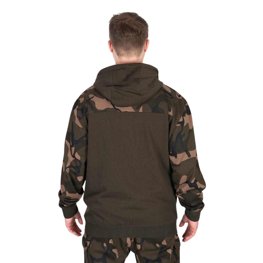 Fox LW Khaki Camo Split Zip Hoody Large Fox LW Khaki Camo Split Zip Hoody Large