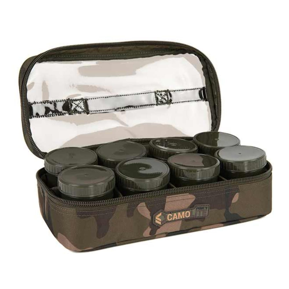 Fox Camolite 12 Pot Hookbait Case Fox Camolite 12 Pot Hookbait Case