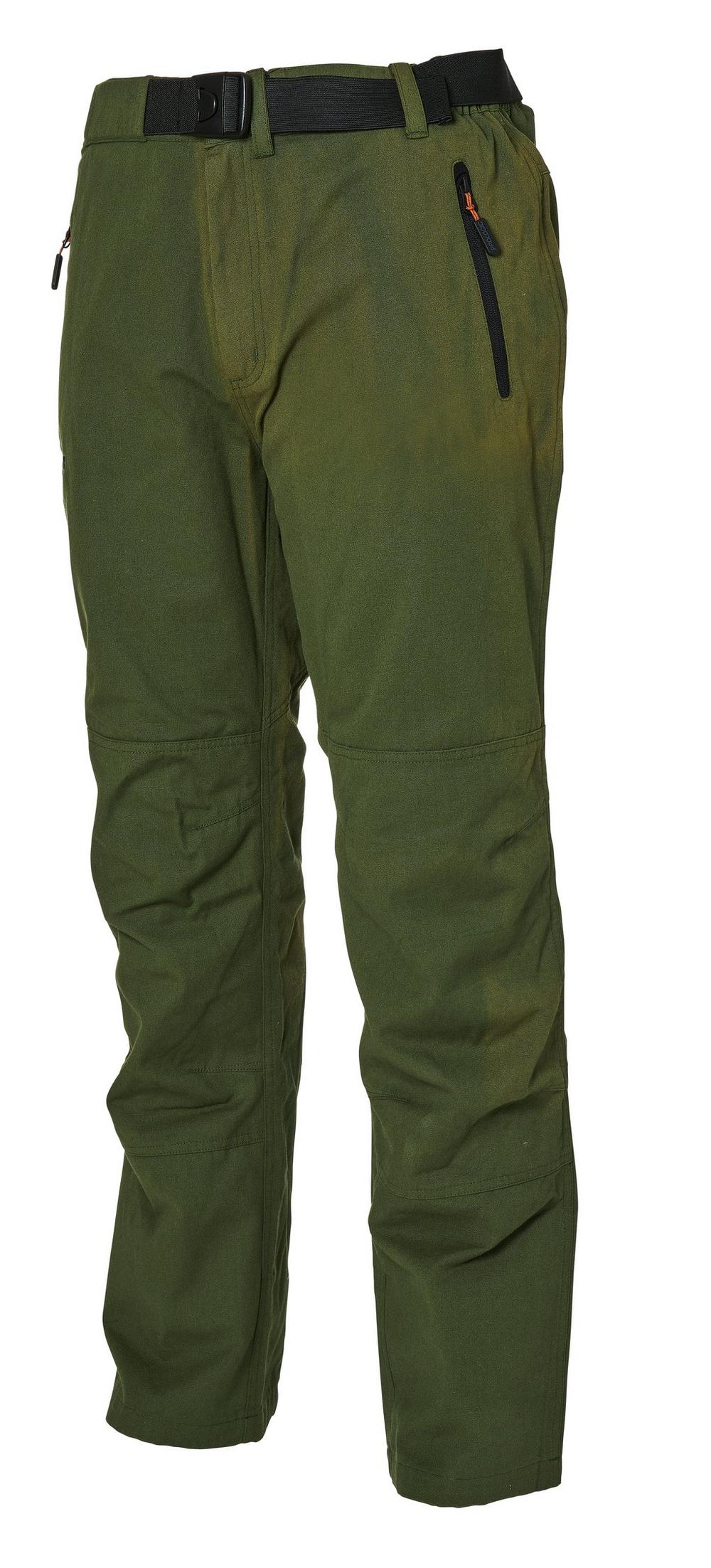 Hose, Outdoor, Grün, Reißverschluss, Gürtel