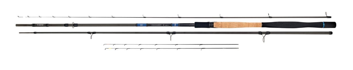 Daiwa Tournament-S Feeder 13,6ft 120g Made in UK Fischen, Draußen, Wasser, Angler, Person