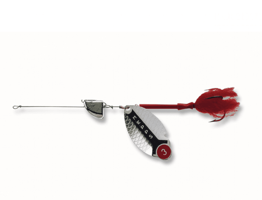 Mepps Lusox mit Puschel Silber Gr. 3 21g