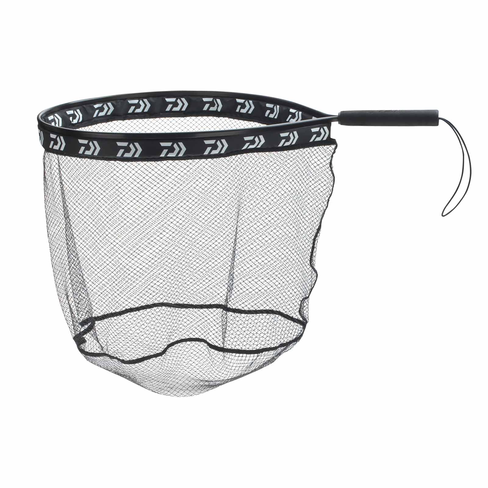 DAIWA D-VEC Floating Wading Net 55x45cm, Fischernetz, Netzkorb, Kleiner Korb, Handgriff, Meshbag