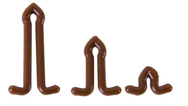 MS Range Hair Extender Stops Brown 63 kosov Rauchrohr