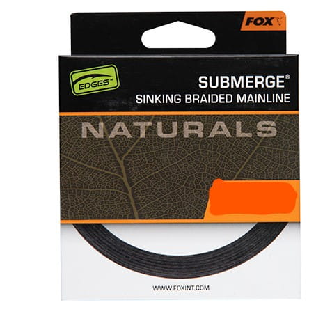 Fox Edges Naturals Submerge Sinking Braid 0,38mm 29,5kg 600m