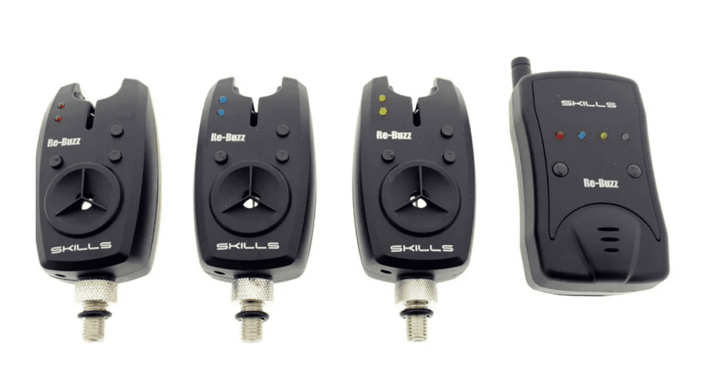 Skills Re-Buzz Wireless Bite Alarm Set 3+1 Bite Indicator Set