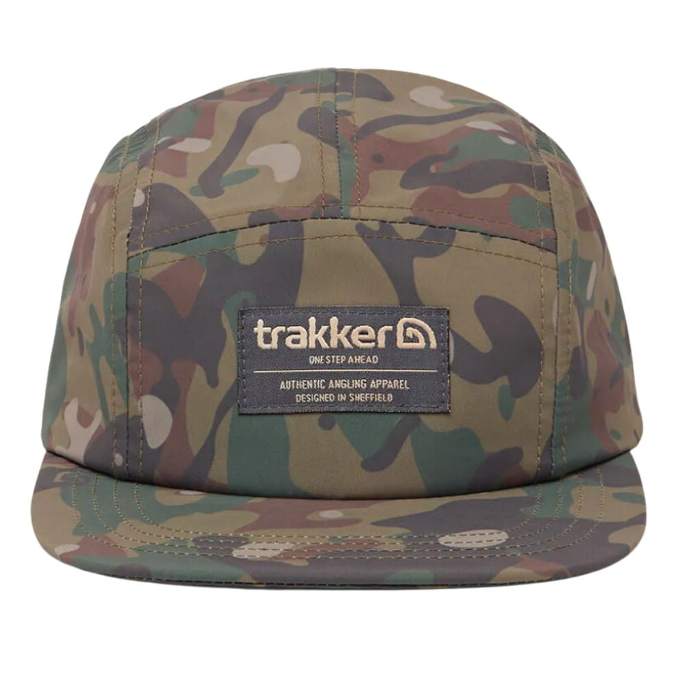 Trakker TechPro Camo 5 Panel Cap Militärisch, Militärische Uniform, Kappe, Hut, Helm