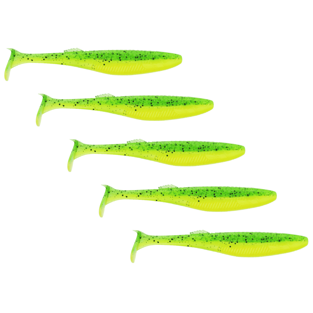 Rapala Crushcity The Kickman 12,5cm 14g Lime Chartreuse 5 bucăți Tier, Fische, Hering, Leben im Meer