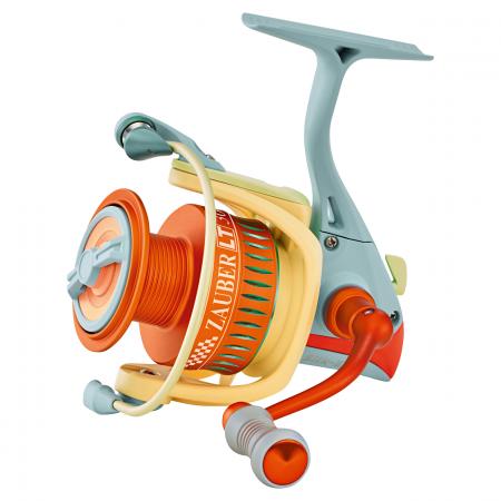 Ryobi Zauber LT MC 3000 9+1, Angelrolle, Stationärrolle, Kunststoffgehäuse, mehrfarbig, Kurbelgriff