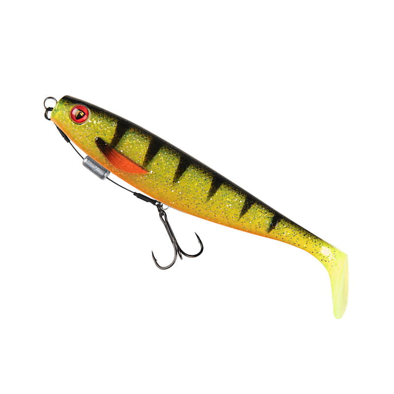 nrr048_perch_loaded_pro_shad_14cm_pre_rigged Fox Rage Loaded Pro Shad UV-Perch