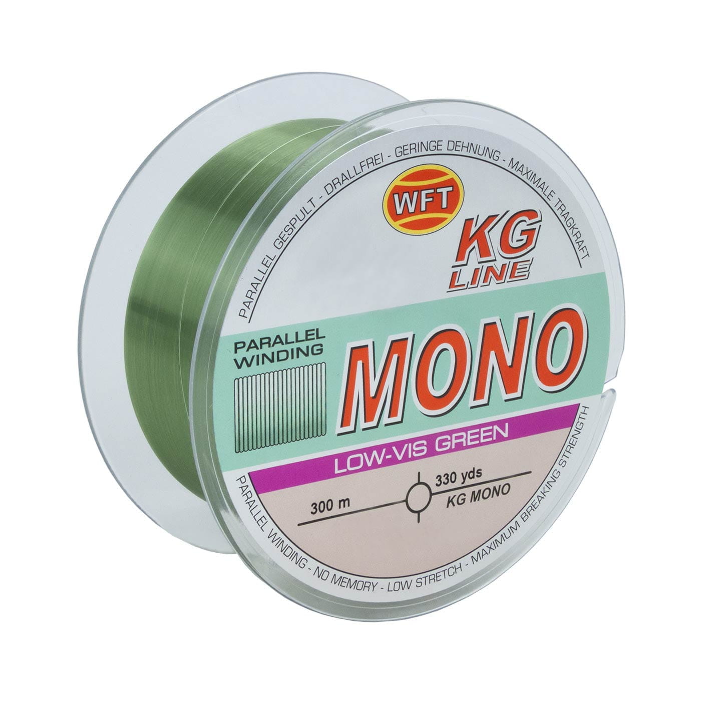 WFT KG Mono 0.18mm 3.7kg 300m Green