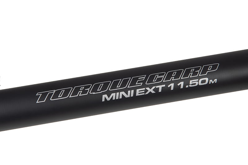 miniexst 11.5m, torque bar, angels rod, carbon tube, schwarzer schaft