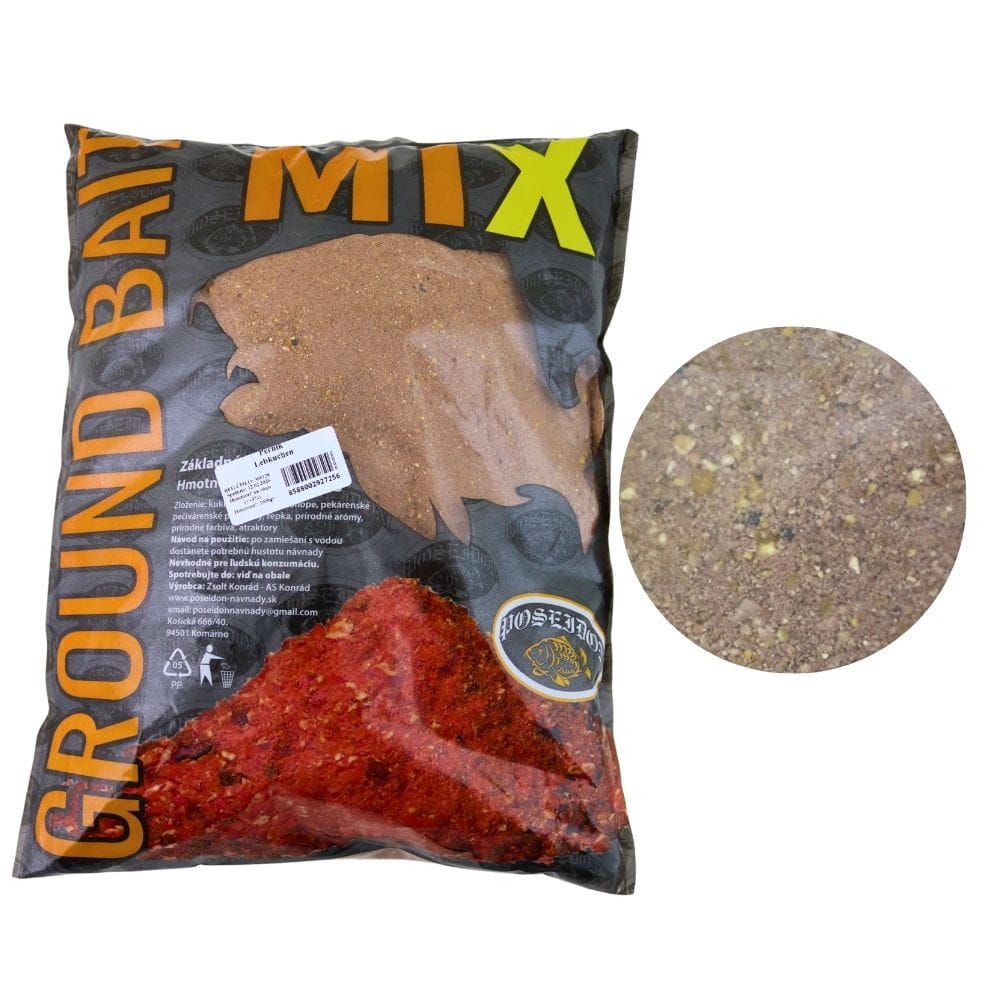 Poseidon Groundbait Mix Turta dulce 5 kg Poseidon Groundbait Mix Turta dulce 5 kg