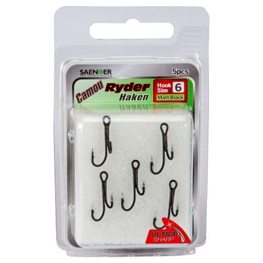 Sänger Camou Ryderhaken Größe 2/0