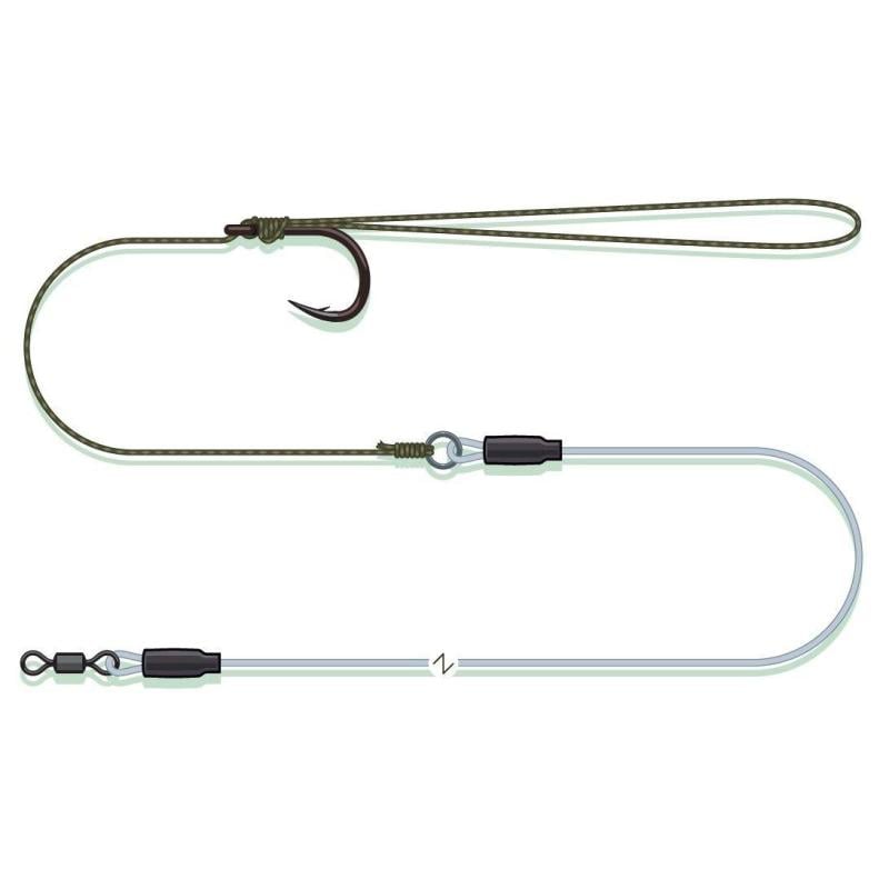 Angelnadel, Haken, Monofilament, Vorfach, Angelhaken