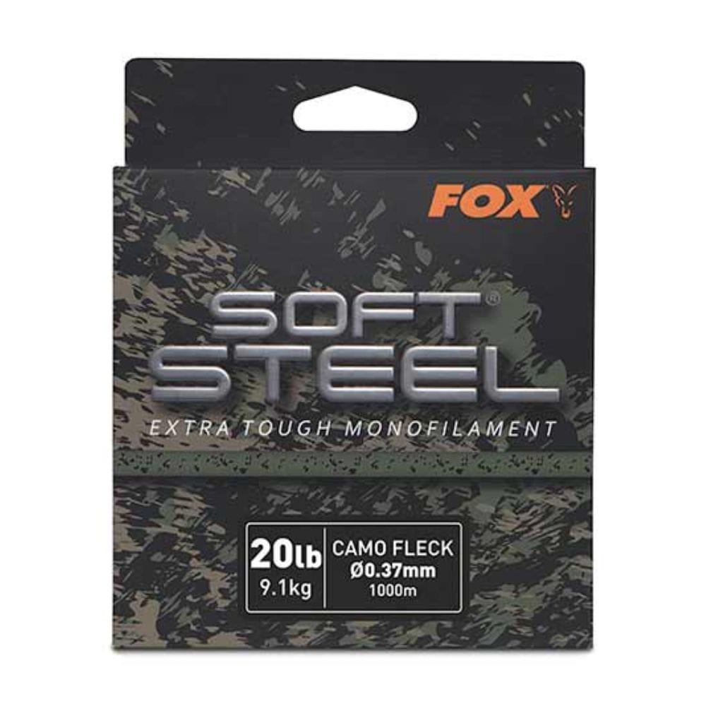 Fox Soft Steel Fleck Camo Mono 20 lb 1000m Computerausrüstung, Elektronik, Hardware