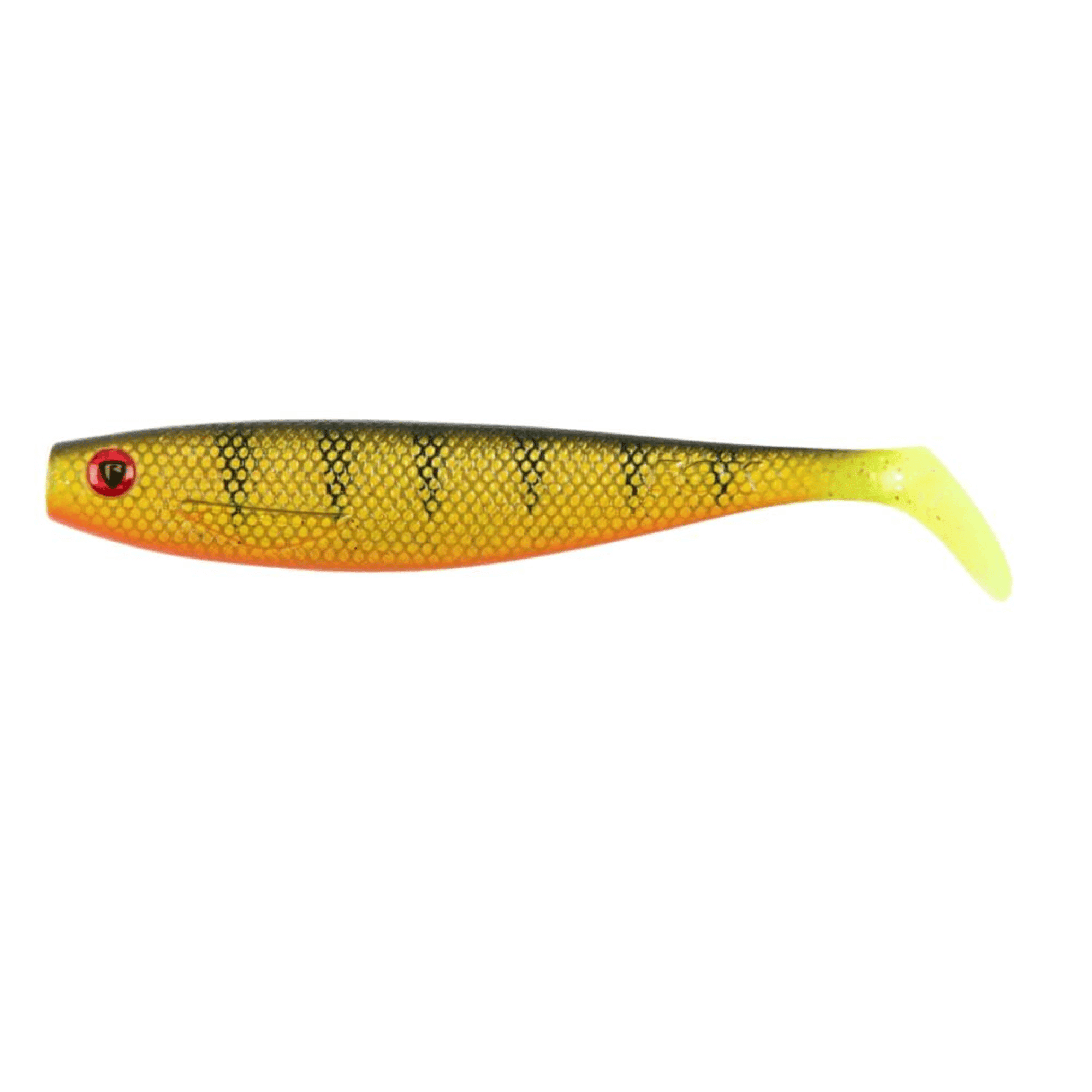 Gummifisch, Wobbler, Gelb, Schuppen, Tail-Soft