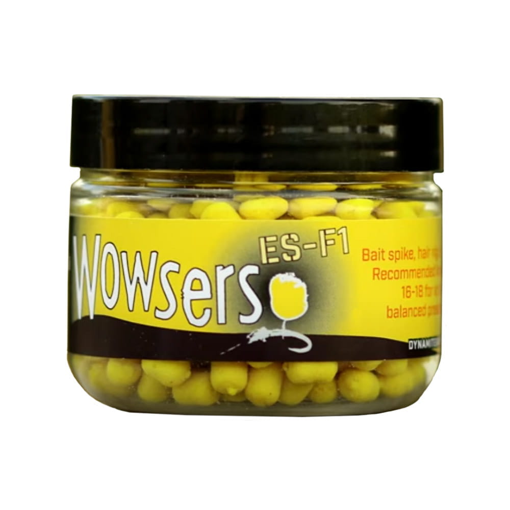 dy1560_wowsers_yellow_es_f1_5mmLEshZ9GG3Tv6qJ3mAAy15axN8l Dynamite Baits Wowsers Hookbaits ES-F1 9 mm Yellow