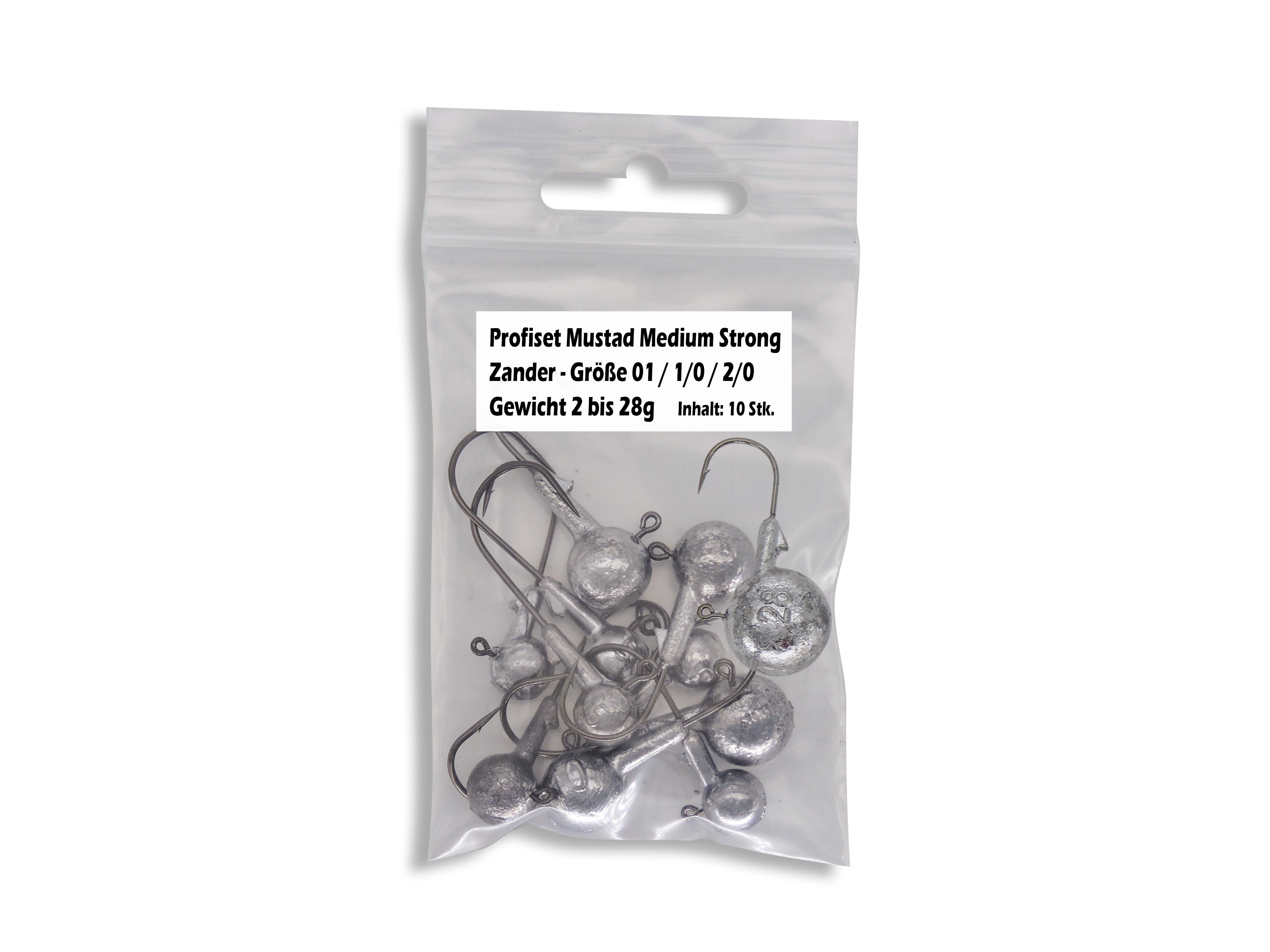 SX Profiset Mustad Medium Strong Snoekbaars Maat 01 / 1/0 / 2/0 Gewicht 2-28g Zubehor, Ohrring, Schmuck