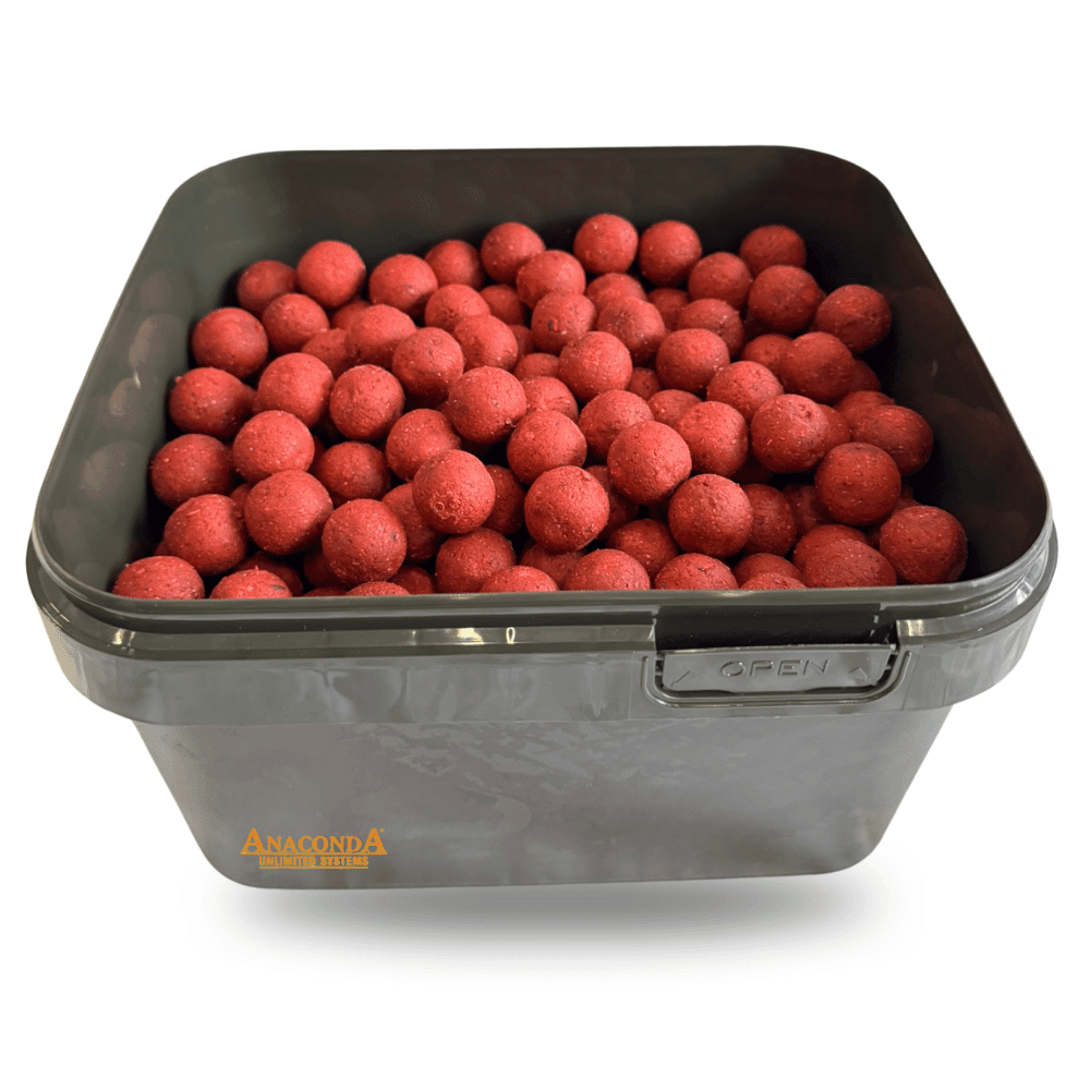 Anaconda Secchiello 5 Liter + 24 mm 3 kg Robin Red Boilies