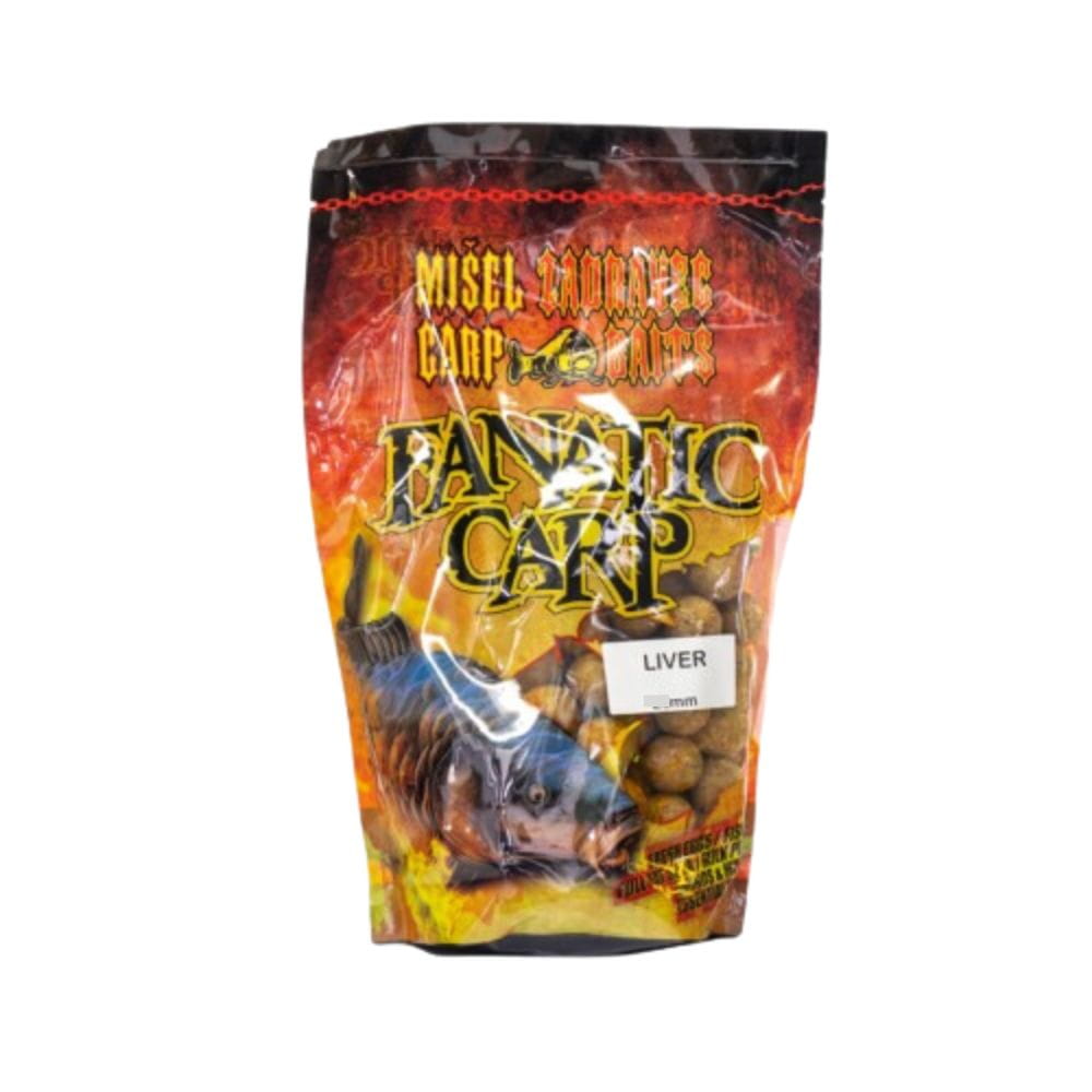 Zadravec Baits Fanatic Carp Boilies Liver 16 mm 800g Kann, Zinn