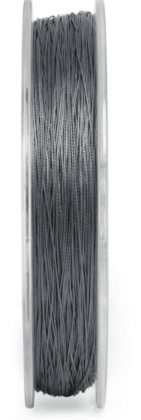 Black Cat SP8 Spinning Braid 0,41mm 37kg 250m Sky Grey – Bild 2, Kordel, Kabel, Garn, Spule, dunkelgrau