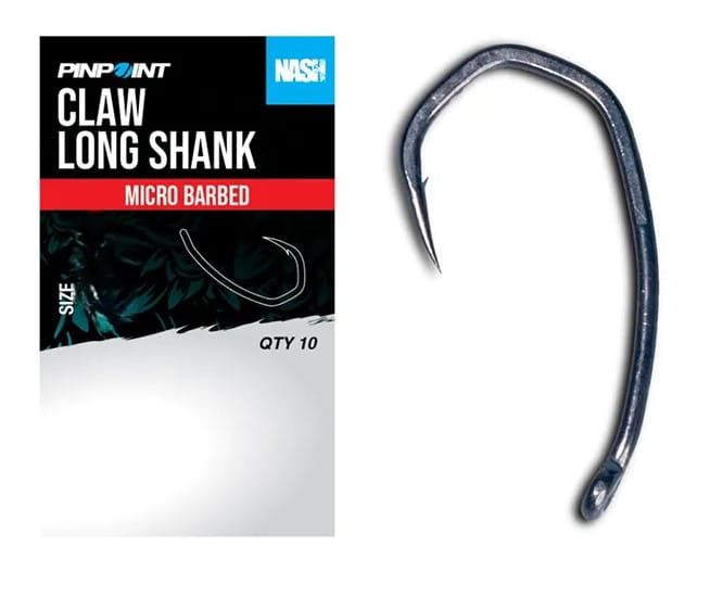 Nash Claw Long Shank Micro Barbed Taille 2 Elektronik, Hardware, Haken