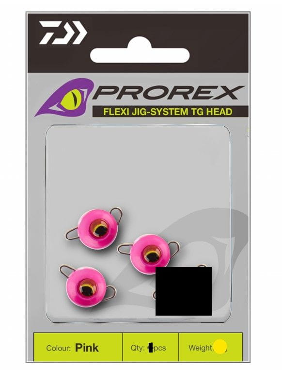 Daiwa Prorex Flexi Jig-System Tungsten Head 8g Fluo-Pink 3 kusy Ohrring, Schmuck, Tasse, Adapter, Elektronik