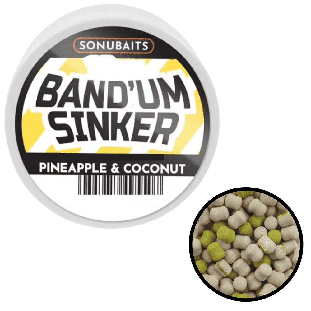 Sonubaits-Band-um-2 Sonubaits Band'um Sinkers Pineapple & Coconut 10 mm