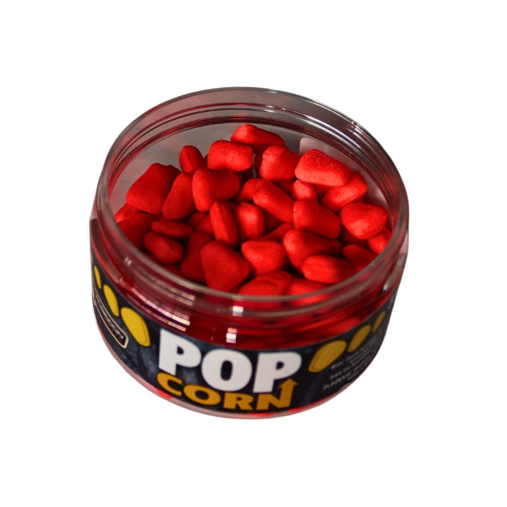Poseidon Pop Corn Wafters Midi Oplosbaar Aardbei 8 mm Poseidon Pop Corn Wafters Midi Oplosbaar Aardbei 8 mm