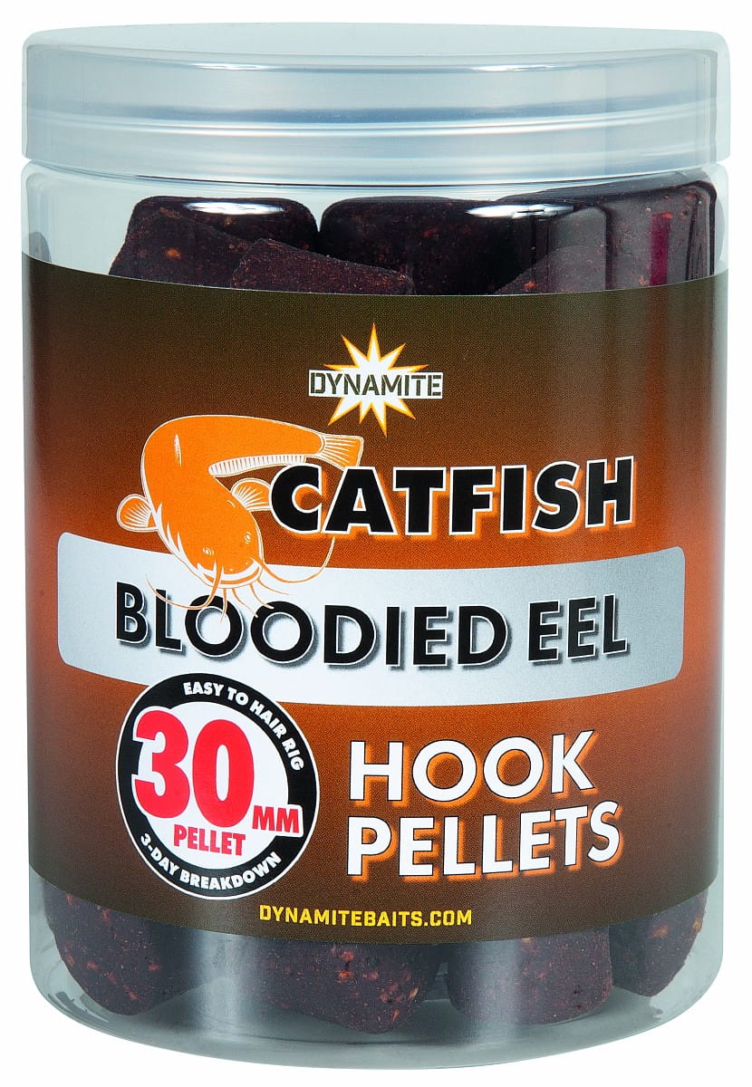Dynamite Baits Hook Pellets Bloodied Eel 30mm, Welse, blutiges Aal, Hakenpellets, 30 mm, Pellets