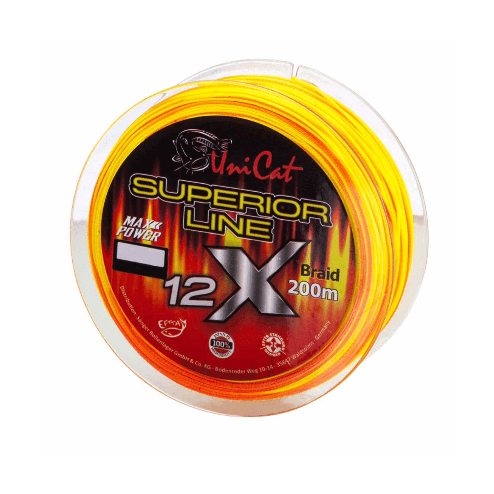 Uni Cat 12 X Superior Line 0,37 mm 36 kg 200 Meter
