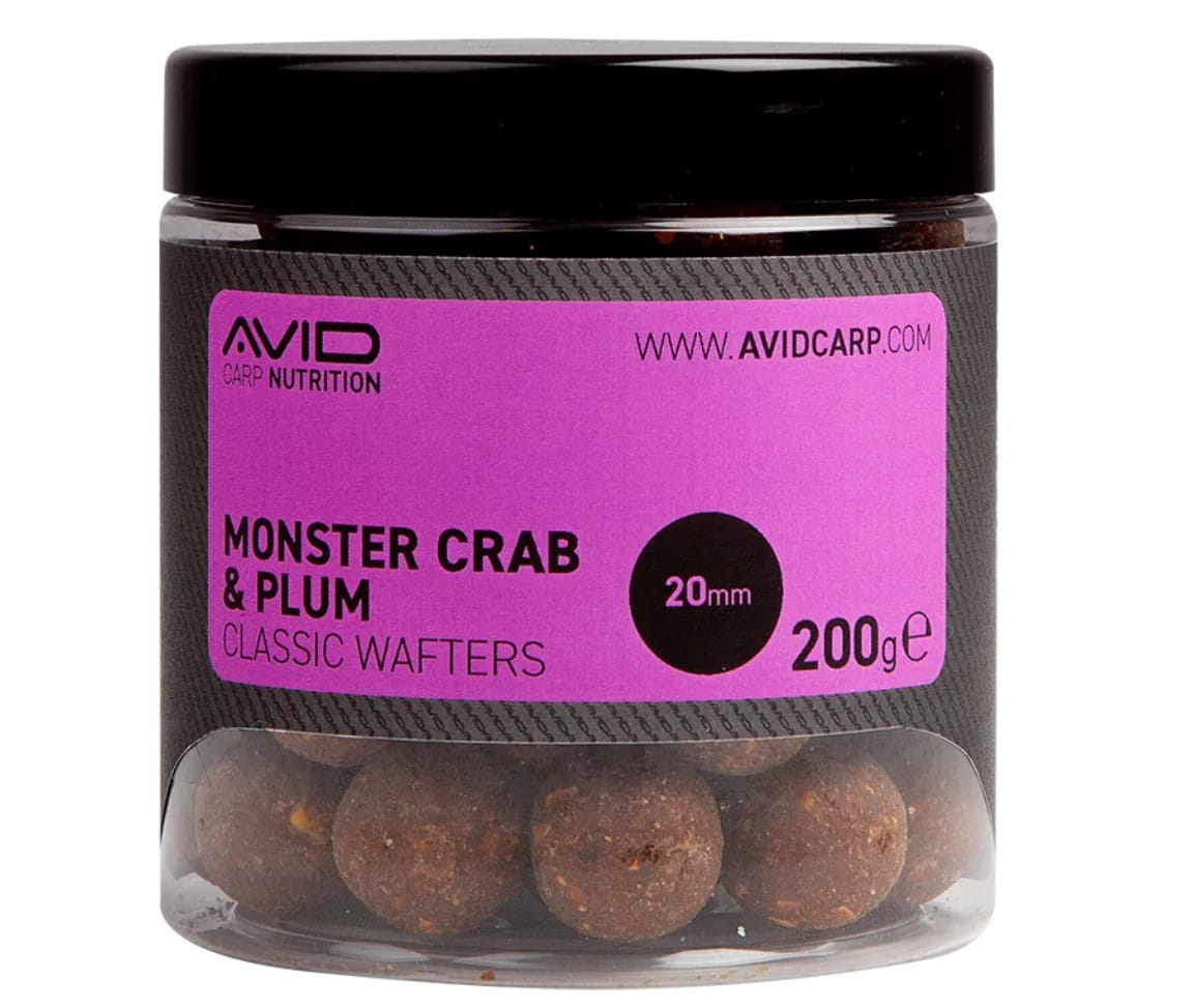Avid Carp Wafter Monster Crab & Plum 20mm 200g