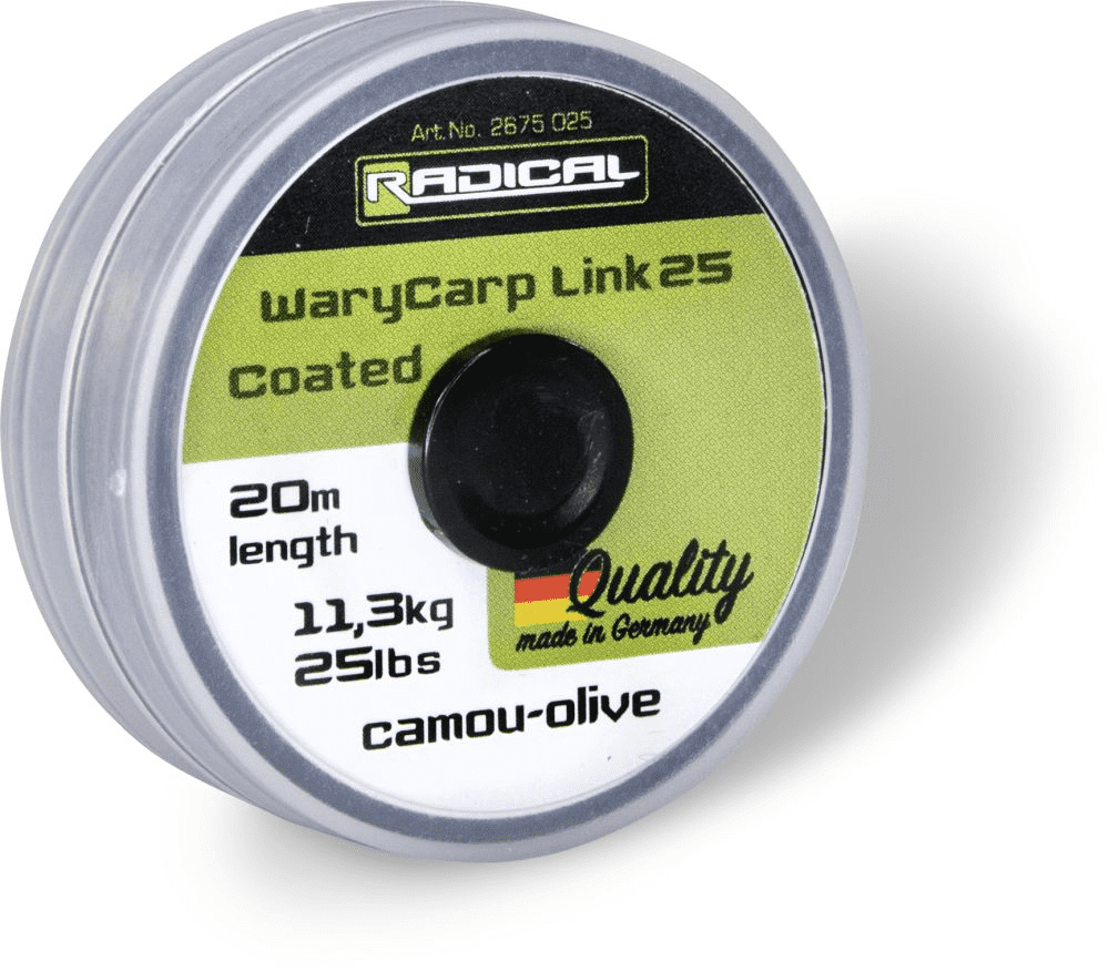 Radical WaryCarp Link 25 11.3 kg 25 LBS 0.65 mm 20 meters