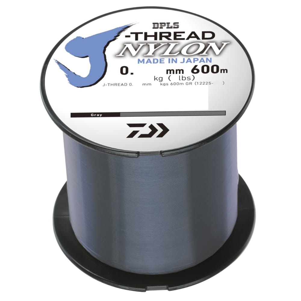 Daiwa J-Threads DPLS Monofile 0,260 mm 5,1 kg 600m Grigio Daiwa J-Threads DPLS Monofile 0,260 mm 5,1 kg 600m Grigio