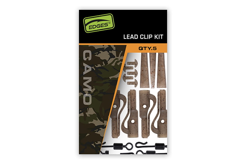 lead clip kit, gun parts, metal components, camouflage, assembly hardware