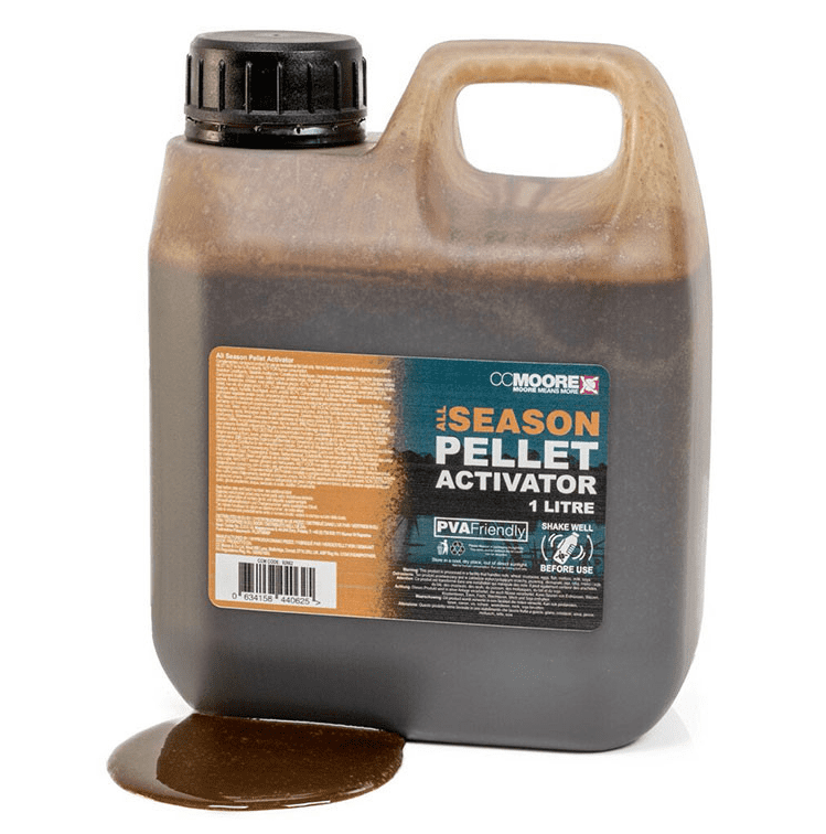 Pellet Aktivator, Season Pellets, Flüssigkeit, Liter, Braune Farbe